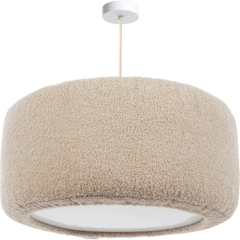 Suspension nuage en tissu peluche rond Cloud