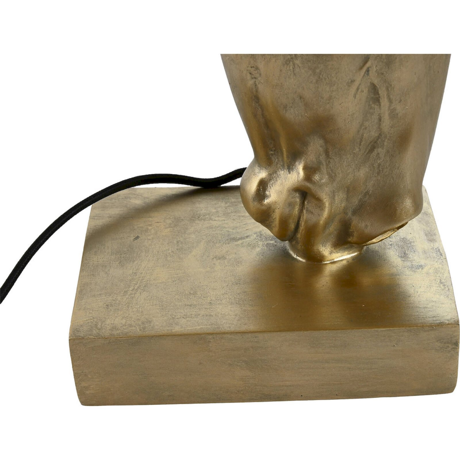 Lampe à poser en résine motif cheval style moderne Moderno