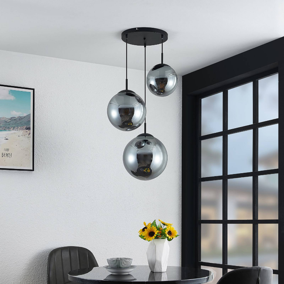 Suspension en verre vintage, Teeja