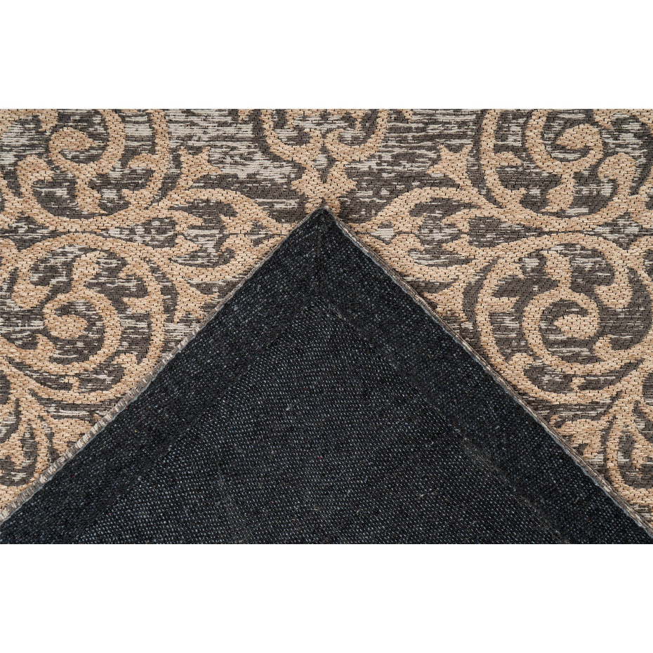 Tapis rectangulaire en polyester à poil court