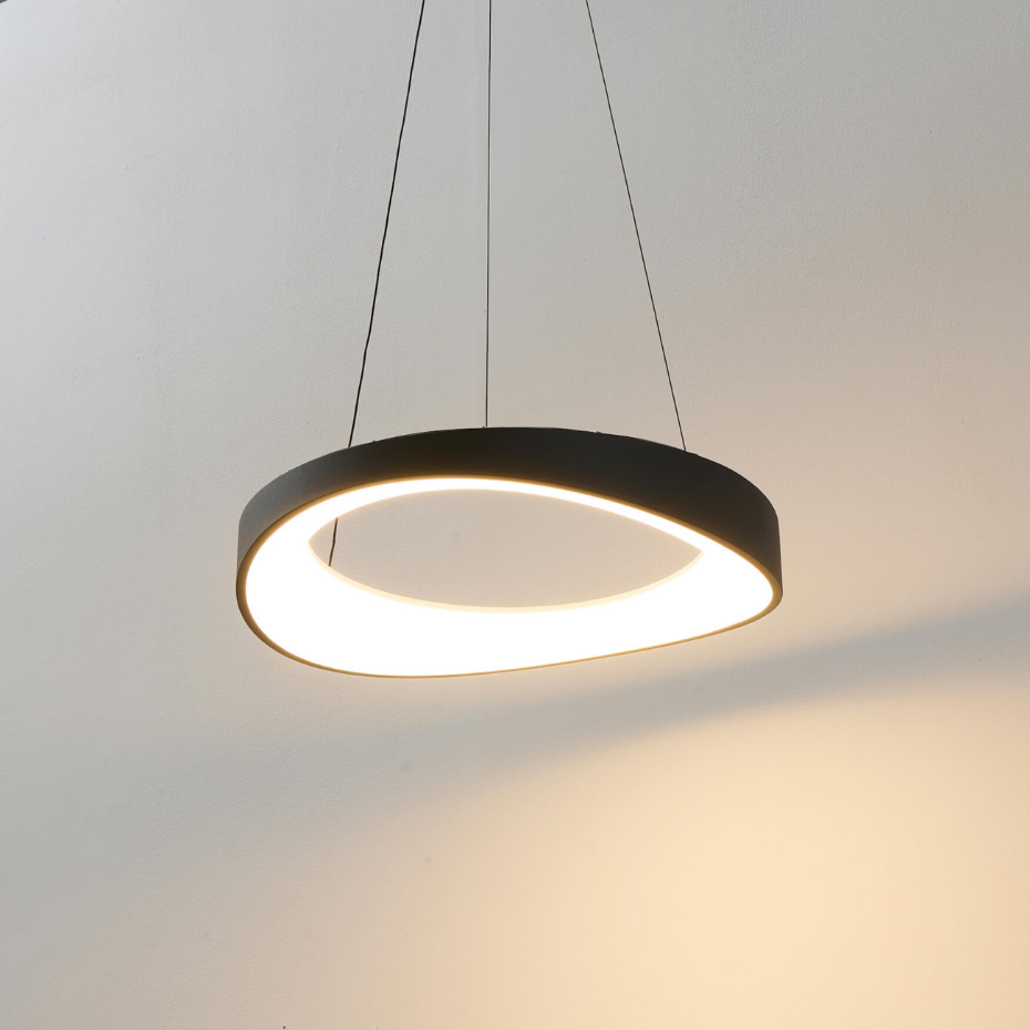Suspension LED blanche épurée - LINISIA