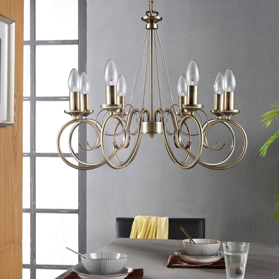 Lustre en métal antique, Marnia