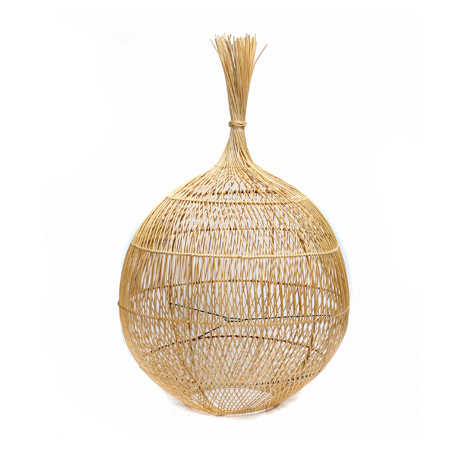 Lampadaire en rotin WONTON