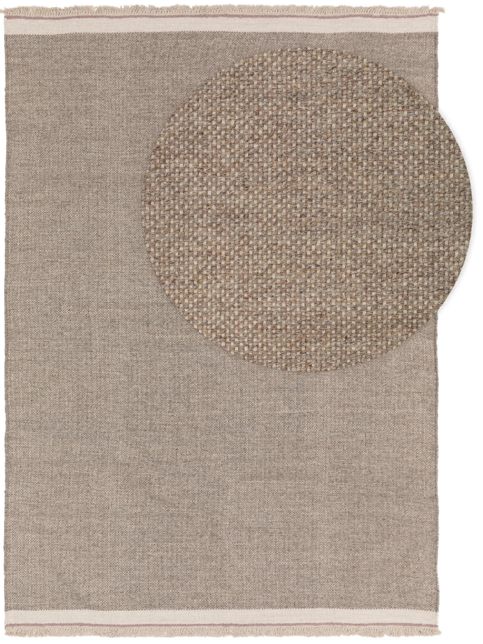Tapis de laine tissé main KARLA