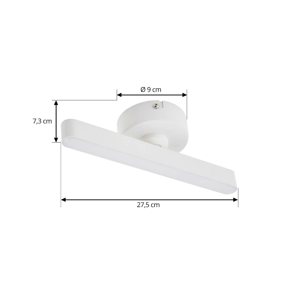 Plafonnier en métal moderneLED, Eldrin