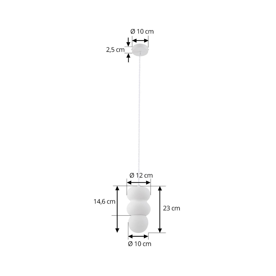 Suspension en plâtre moderne, Nielson