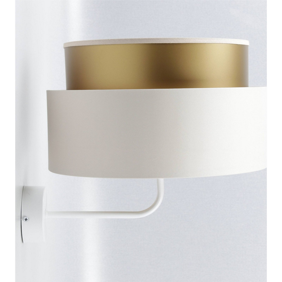 Applique murale ronde en PVC Duo ellegant