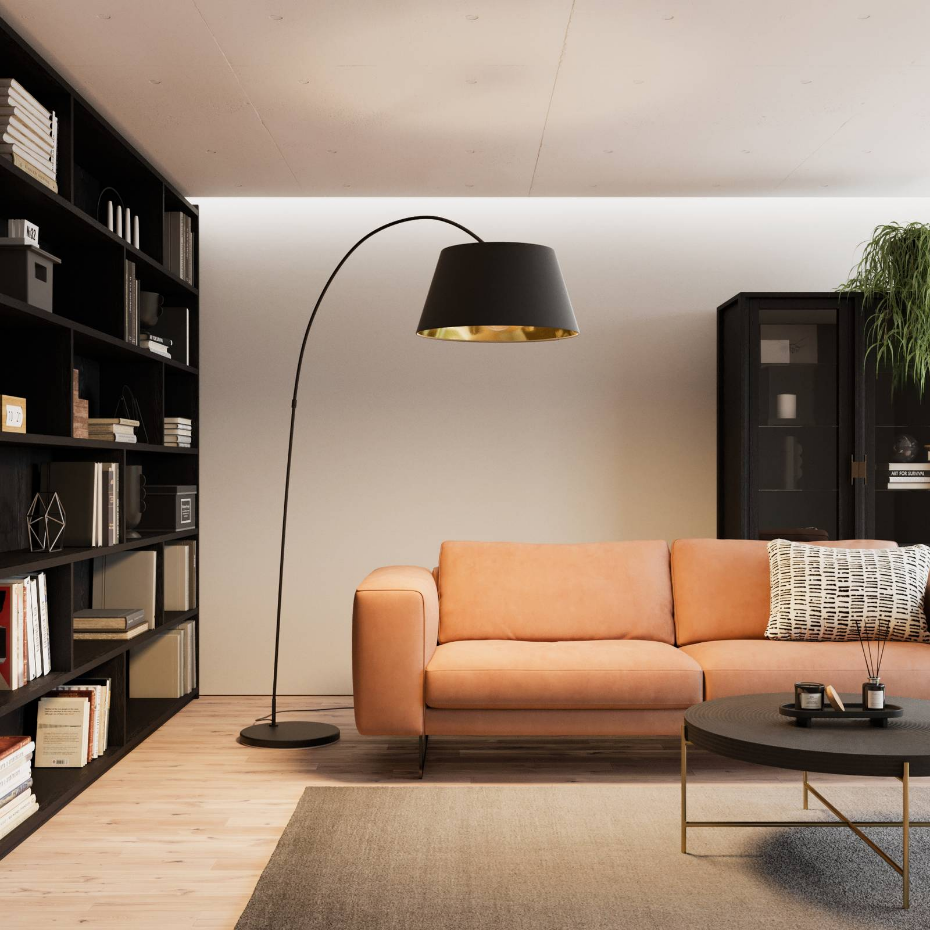Lampadaire en textile moderne, Esti
