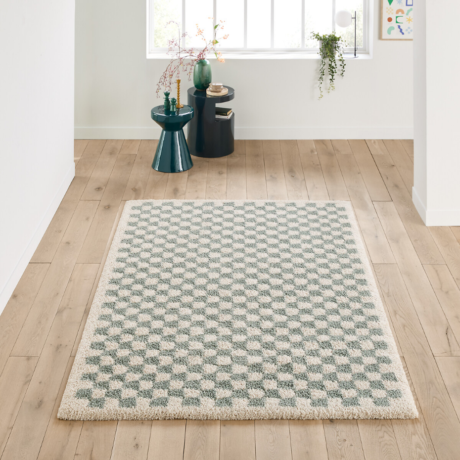 Tapis damier, Eras