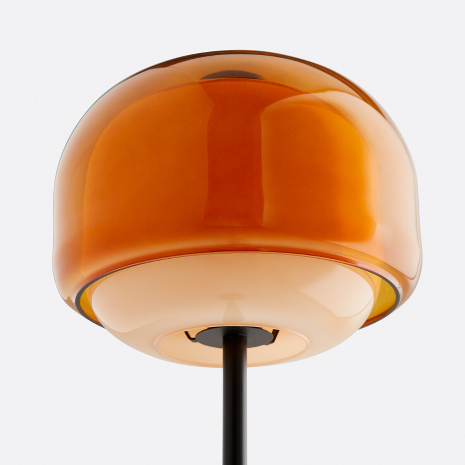 Lampadaire en verre coloré, KINOKO