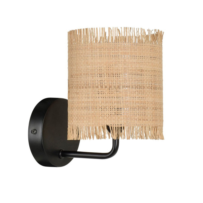 Applique Antoni Metal Noir Raphia