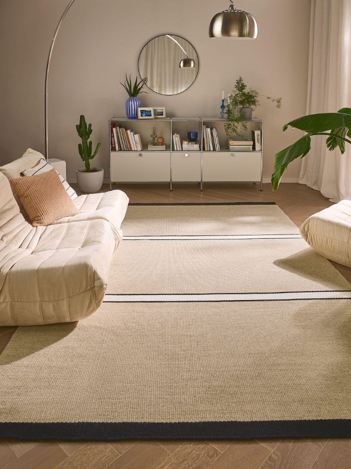 Tapis de laine tissé main LIVIO