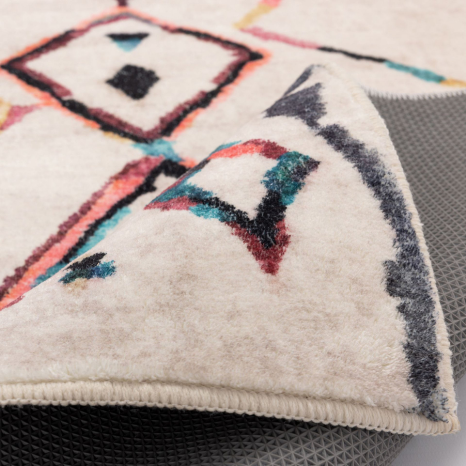 Tapis de bain moelleux aux couleurs vives - ARIELLA