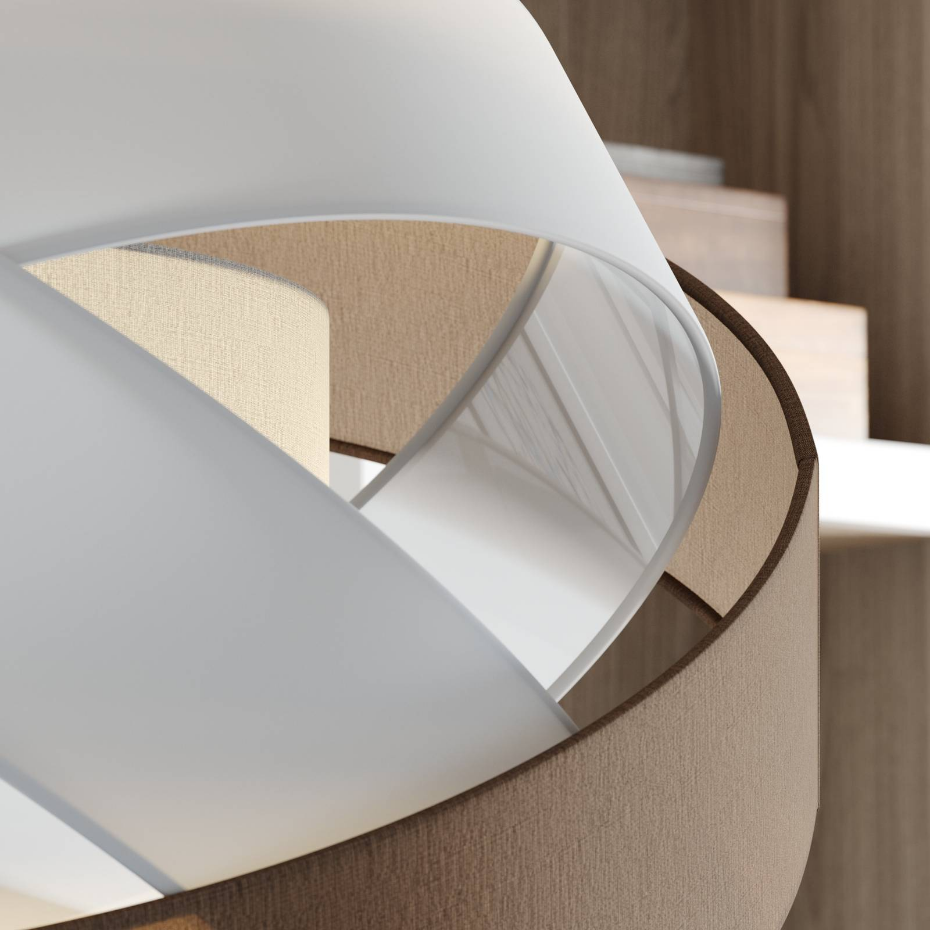 Suspension en textile moderne, Simaria