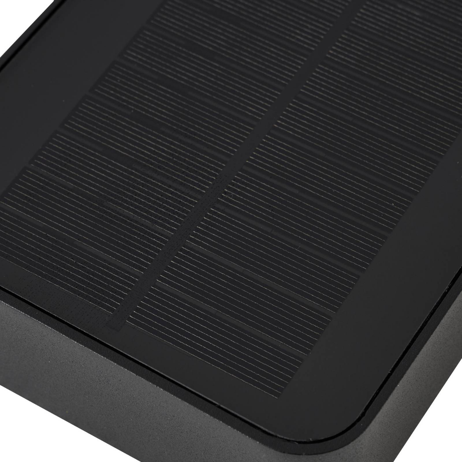 Lampe solaire extérieure en aluminiumLED