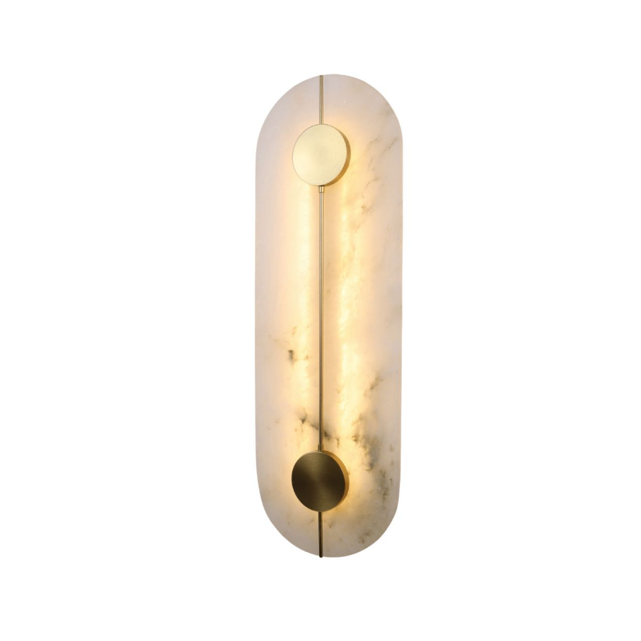 Applique LED marbre naturel - CALIZIA