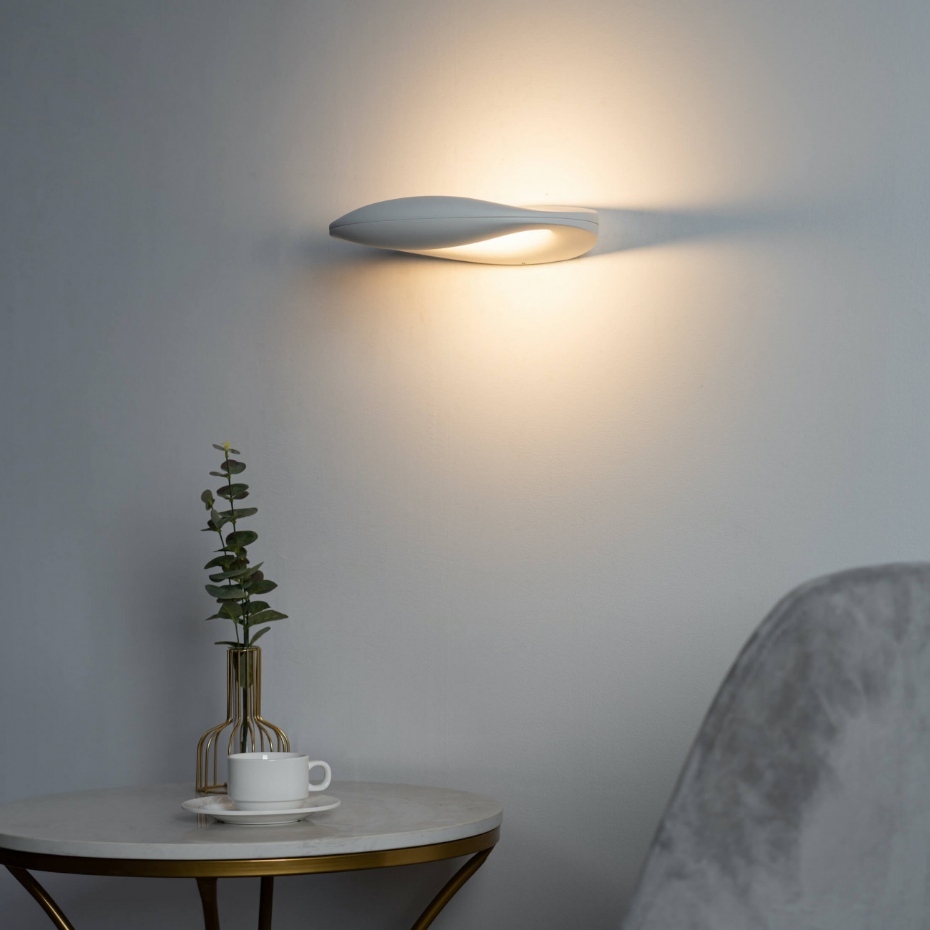 Applique murale LED courbes douces - MELIA