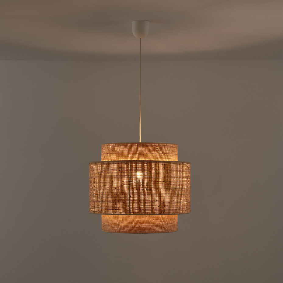 Suspension / Abat-jour double Ø40 cm, Dolkie