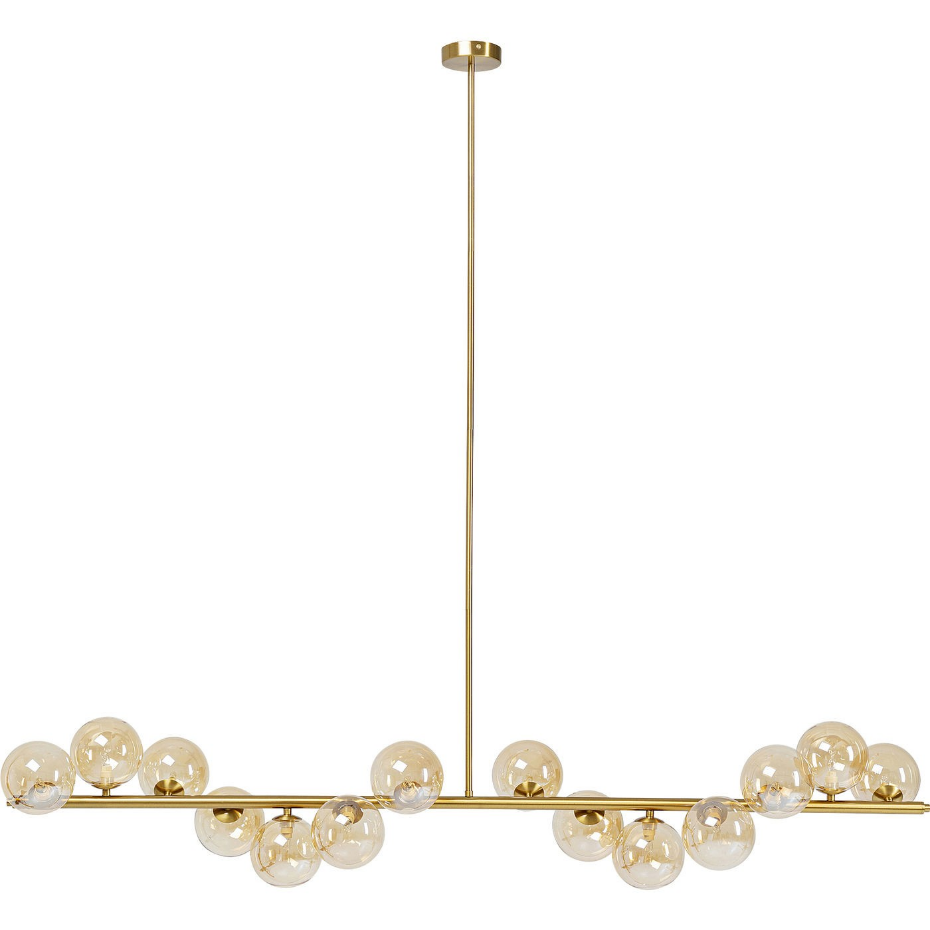 Suspension en verre et acier, SCALA BALLS