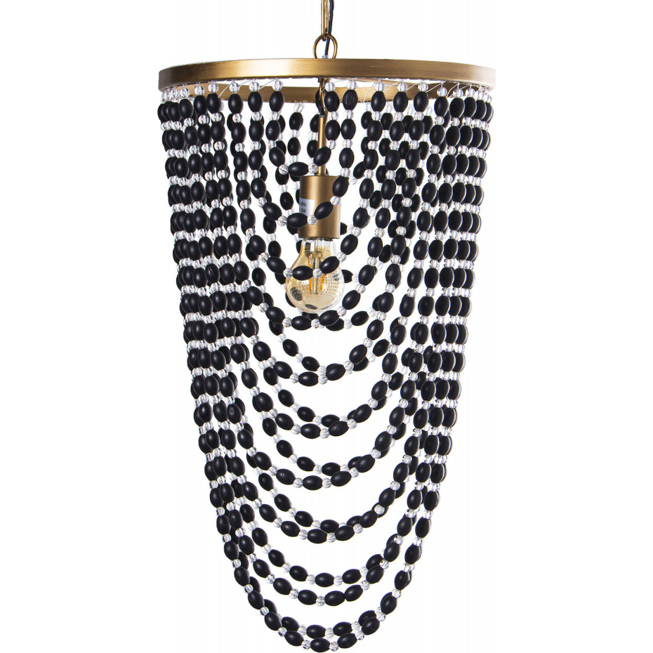 Suspension en métal design épuré 35 cm