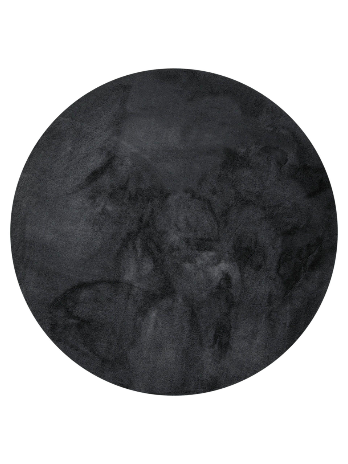 Tapis rond imitation fourrure DAVE