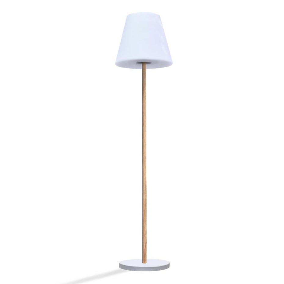 Lampadaire solaire STANDY WOOD SOLAR H150cm
