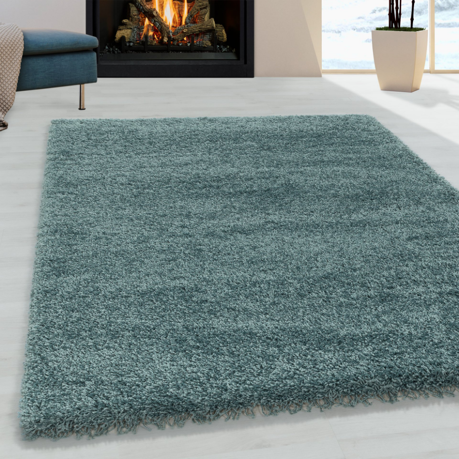 Tapis de salon shaggy uni SYDNEY