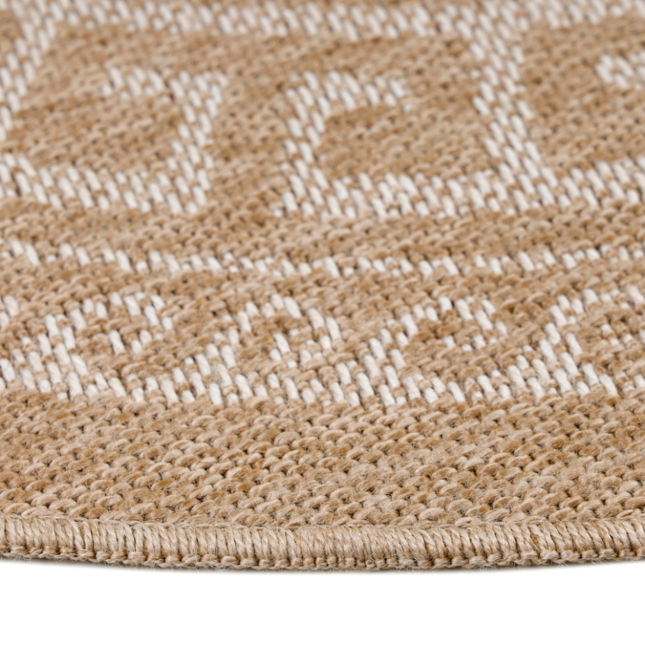 Tapis extérieur rond à motif COMILLA