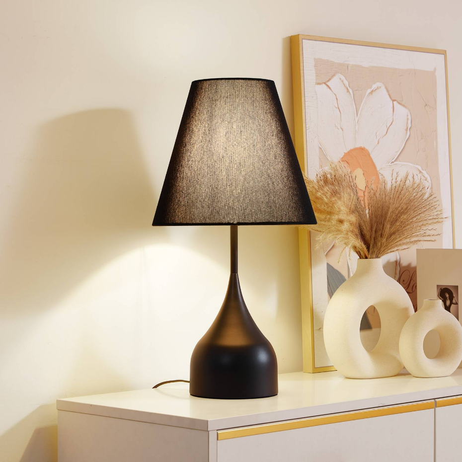 Lampe à poser en métal moderne, Luoti
