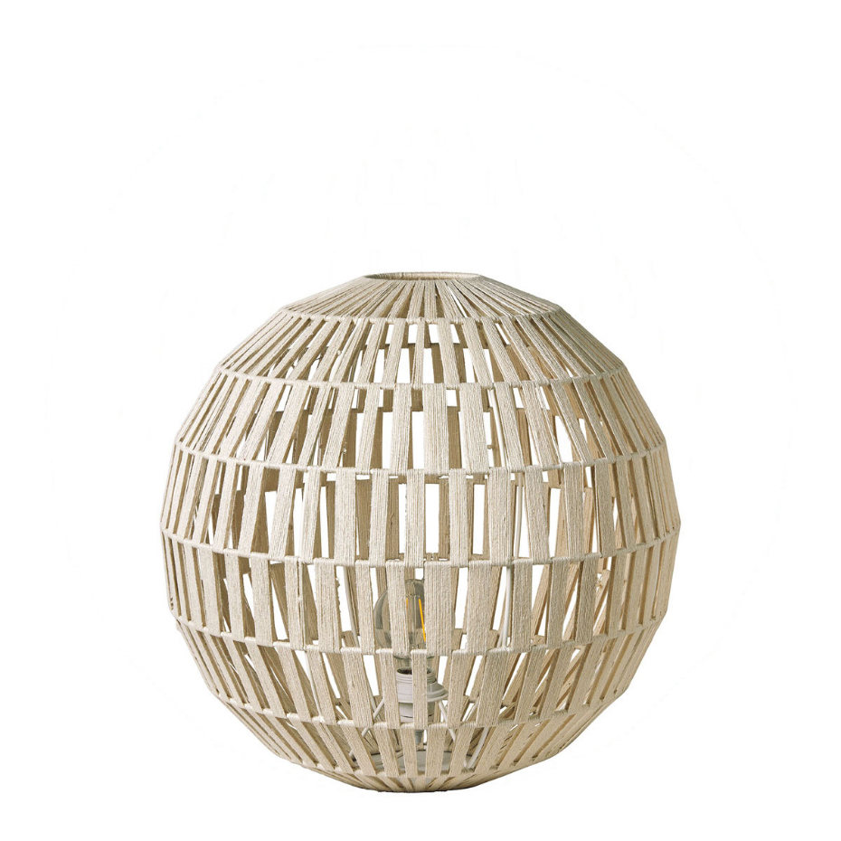 Lampe SPHERE en jute - Petit modèle
