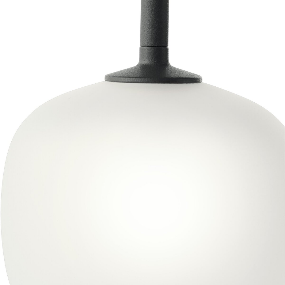Suspension en verre 12 cm RIME