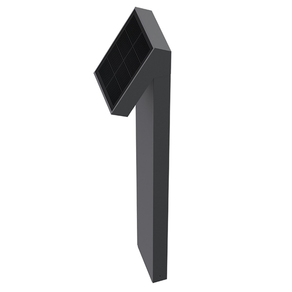 Balise solaire à fixer ou à planter SOLTEK TALL H56cm