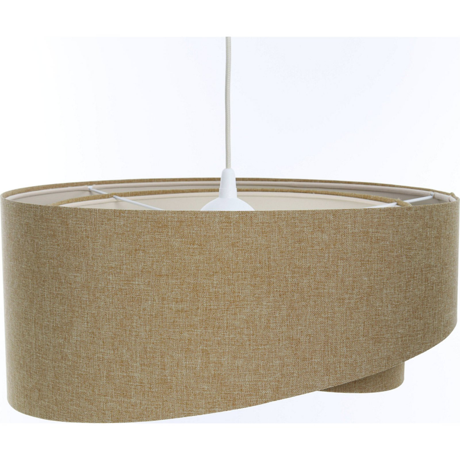 Suspension en tissu rond style boho
