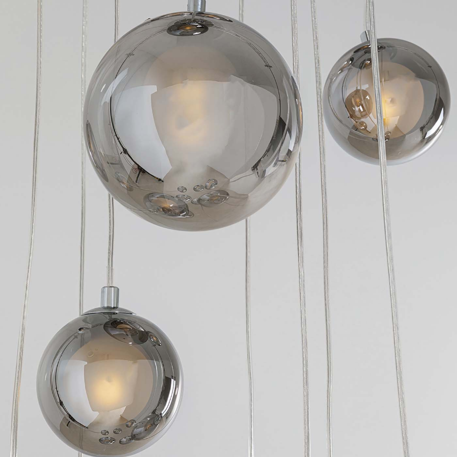 Suspension en verre et acier, SYMPHONY