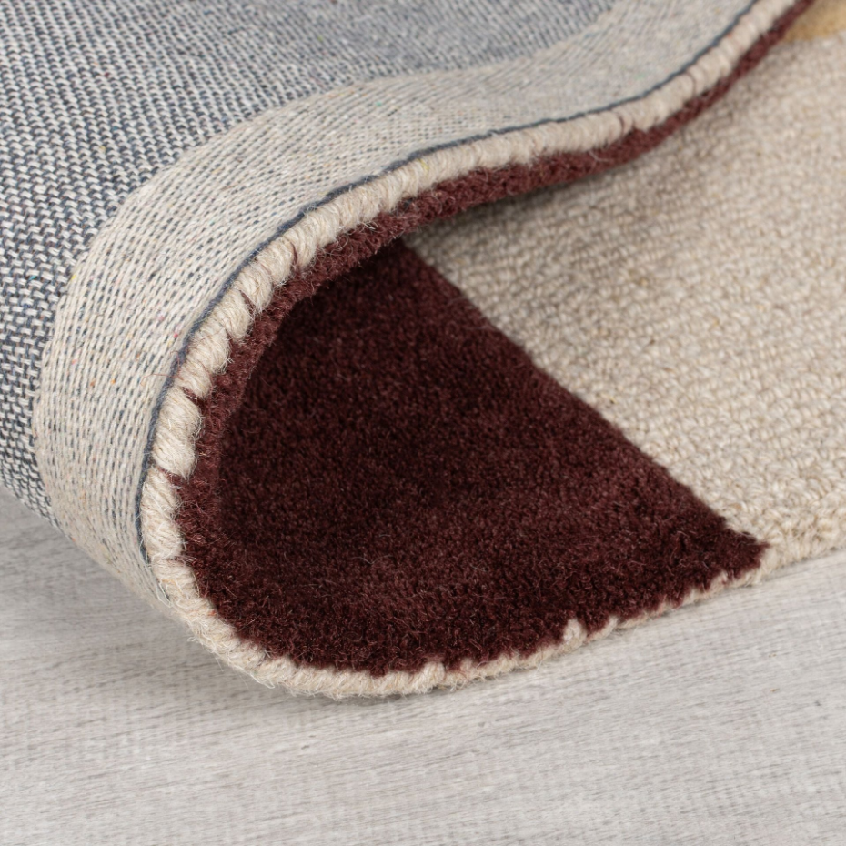 Tapis salon et chambre moderne pure laine GLEE