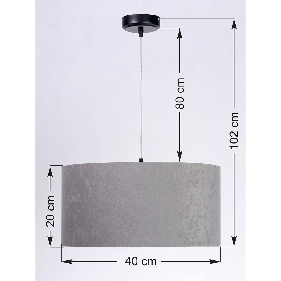 Suspension en tissu Glamour