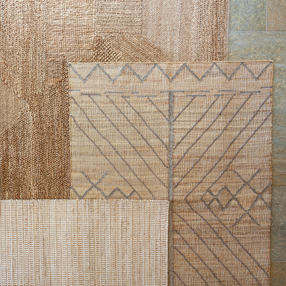 Tapis jute tissé main, Kheti