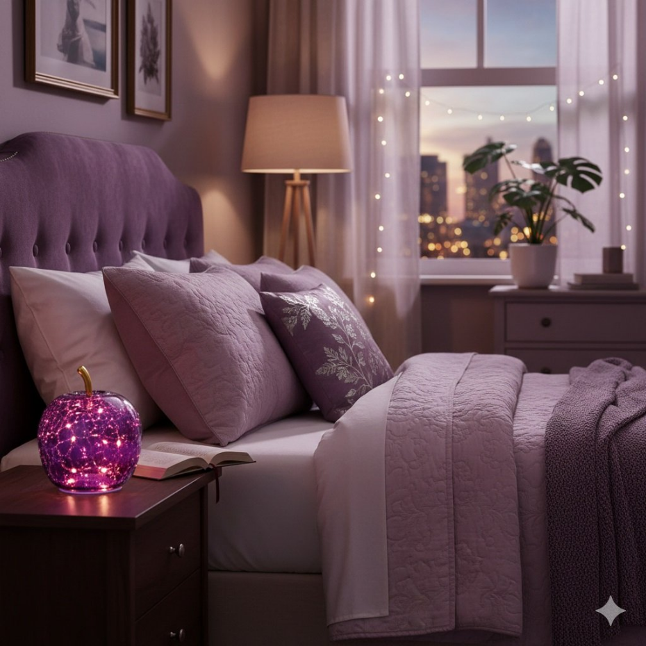 Lampe Pomme lumineuse 10 Led