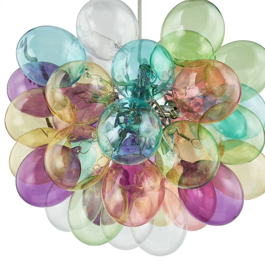 Suspension en verre design, Diborah