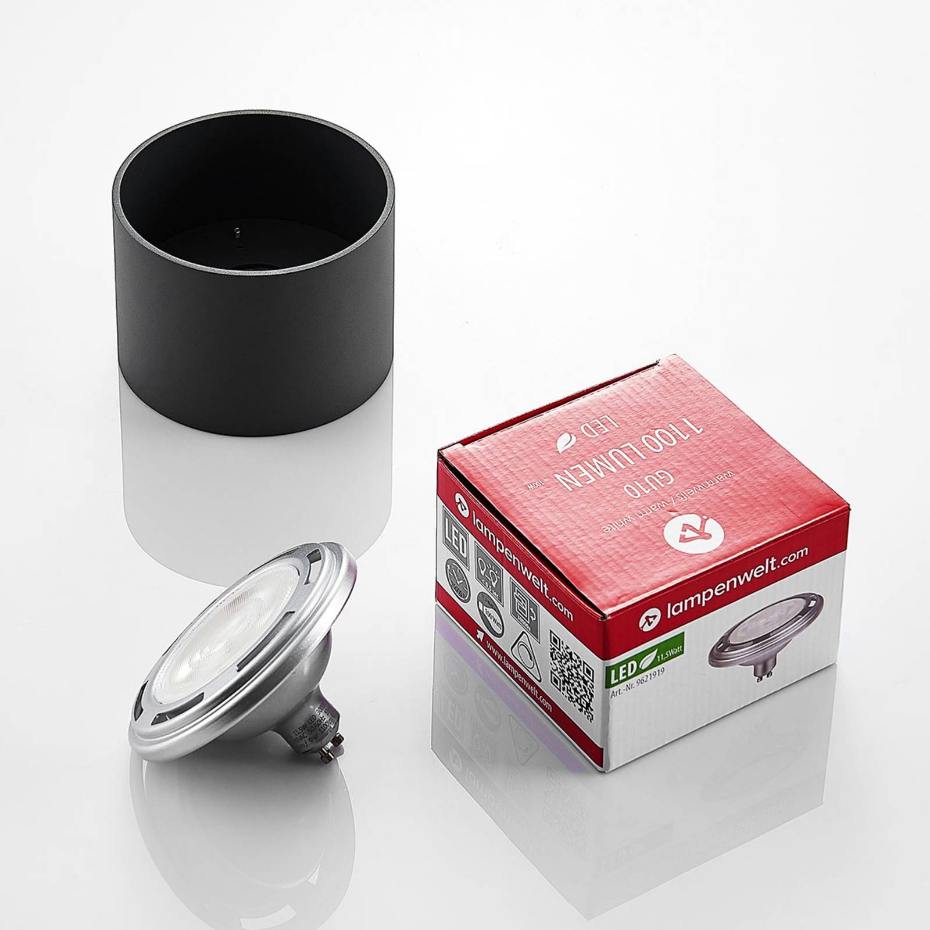 Spot en aluminium moderne, Mabel