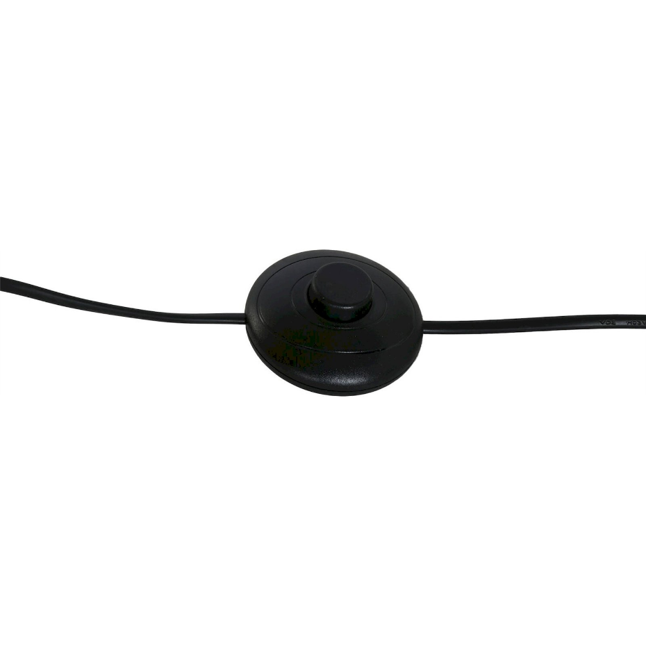 Lampadaire rond en laiton et rotin Item Home India Lamps 1c25