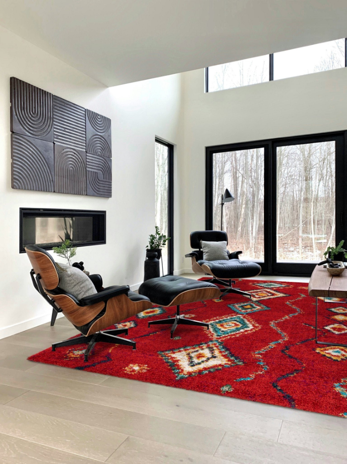Tapis épais et confortable style ethnique NATIVE