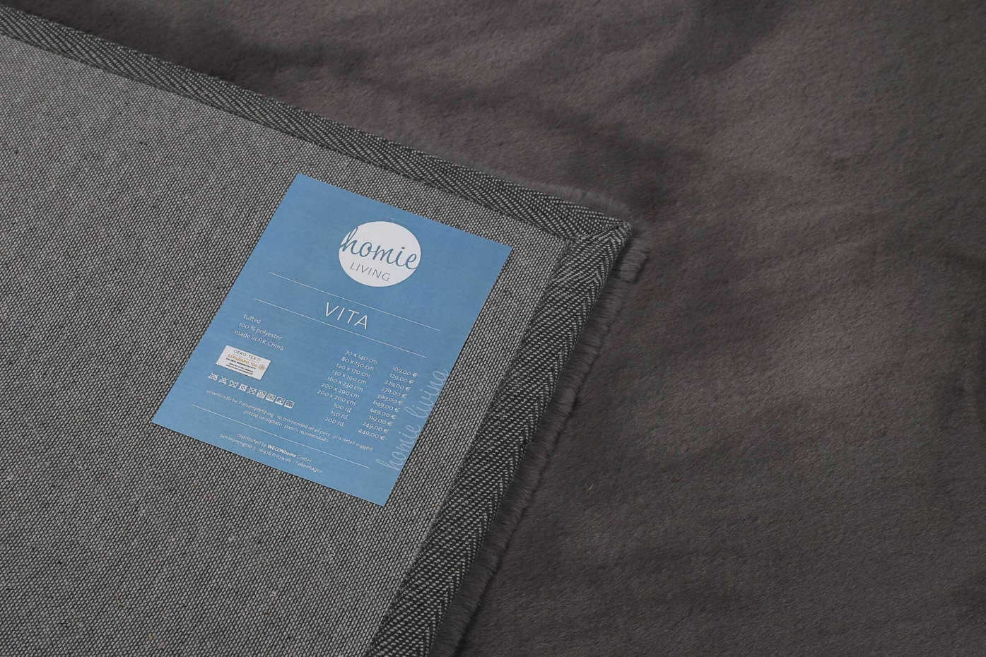 Tapis salon très douillet en microfibre ,  Vita