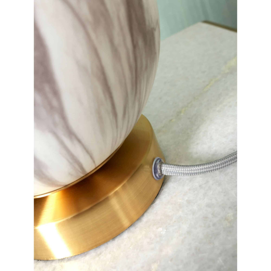 Lampe De Table Verre CARRARA