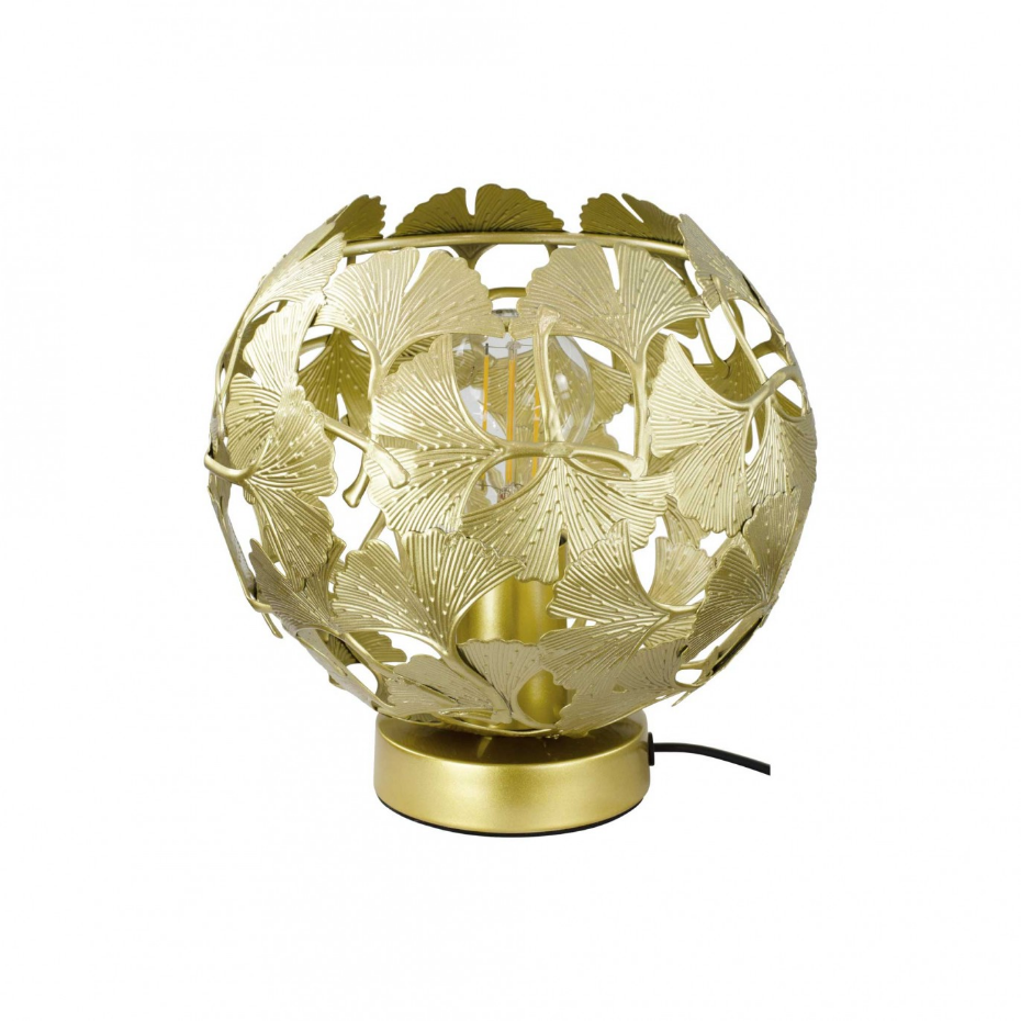 Lampe en métal feuilles de ginko biloba, OSMOSE