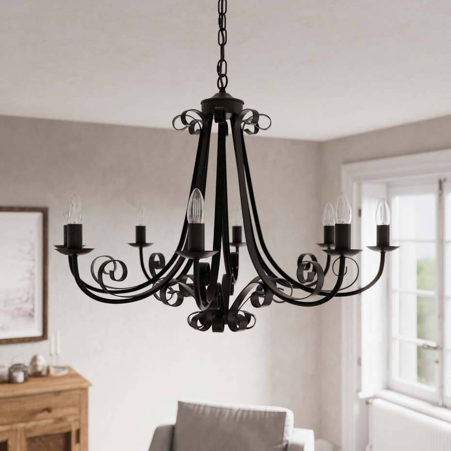 Lustre en métal antique, Scaleria