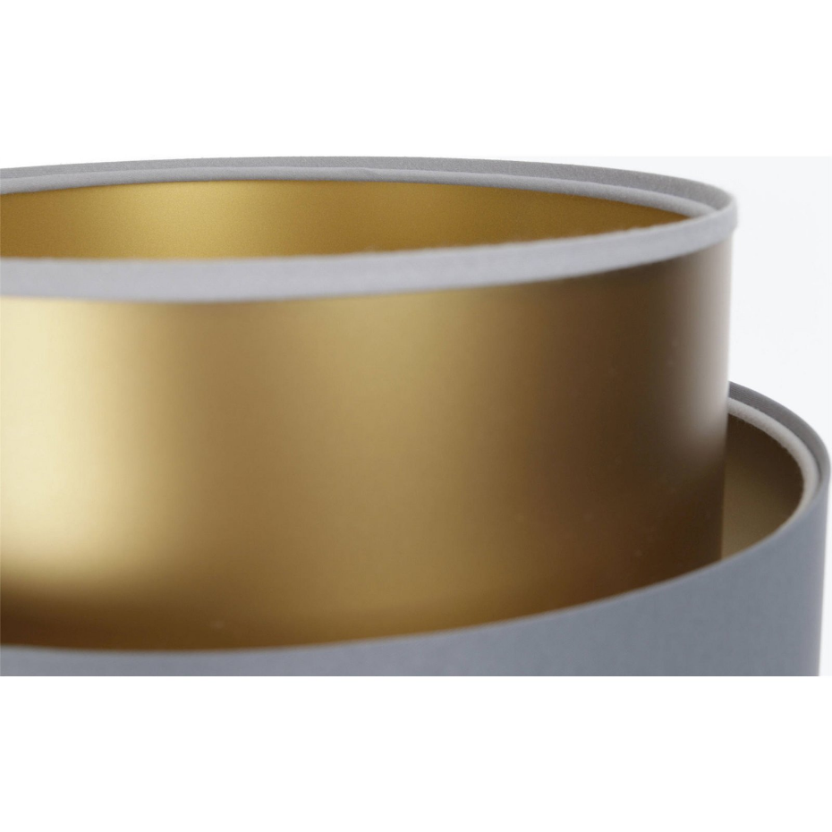 Lampe à poser ronde en PVC Duo ellegant
