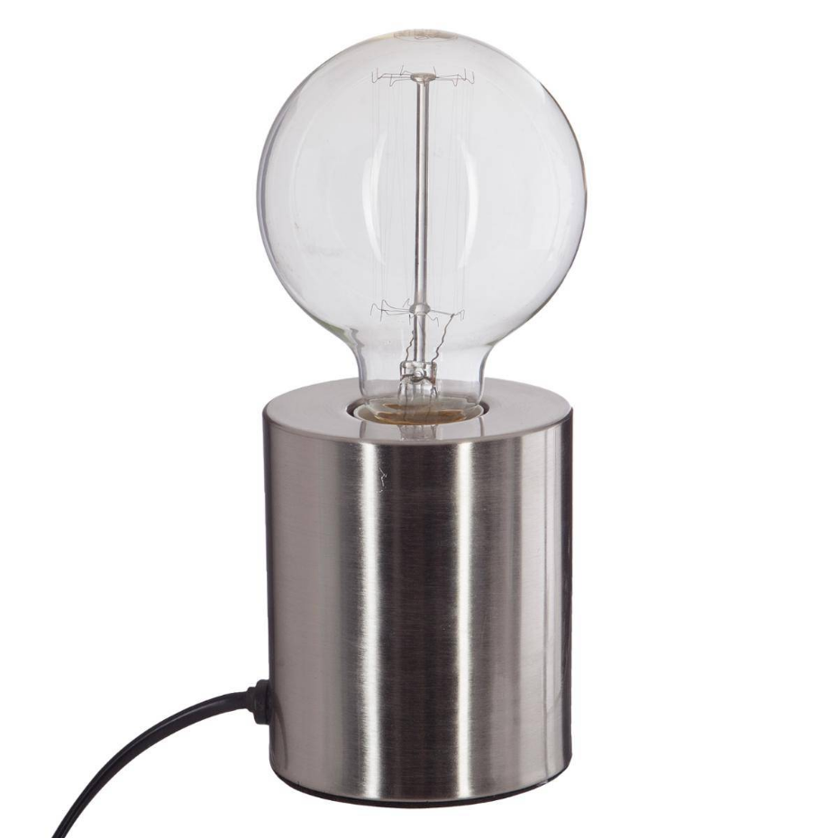 Lampe cylindrique métal SABA