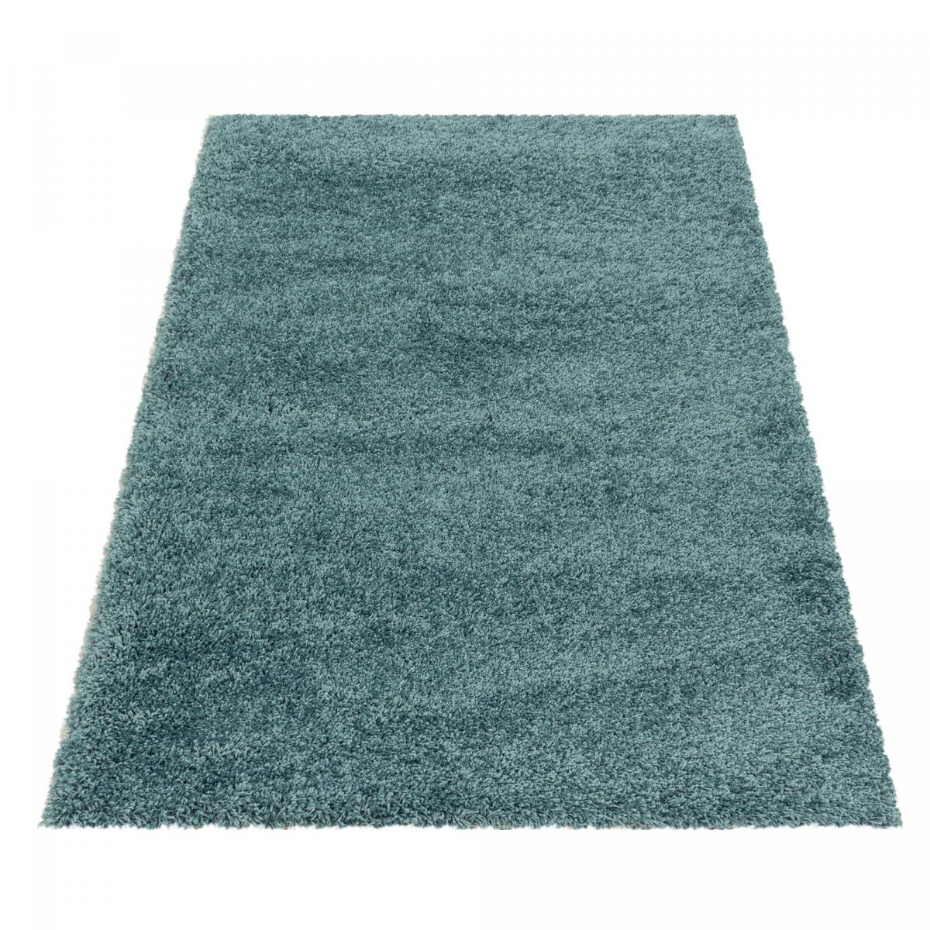 Tapis poils longs shaggy tissé motif uni UNI I