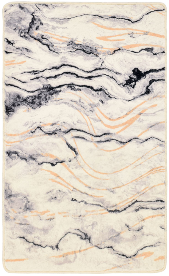 Tapis de bain imprimé doux - Aquata
